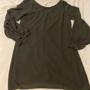 NWOT Forever 21 Black Chiffon Shift Dress